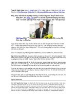 Bộ Trưởng nói về Phương Pháp dạy học