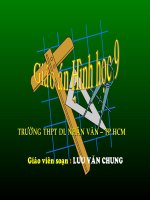 góc tạo bởi tiếp tuyến và dây