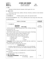 Giáo án Anh 8- Unit 9, 10