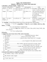 TCHON-AV9-HKII- PERIOD 1 REVIEW ON TENSES AND GERUNDS