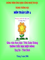 Toãn - Diện tích hình bình hành
