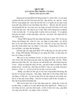 Quy ước xây dựng trường Văn hoá