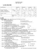 Noel 2008-Đề thi Lý HK1 và đáp án lớp 7 (Đề 07)