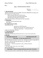 Giáo án khá tốt - cả năm