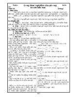 Giáo án Đại số 9 (tuần 27 đến 35)