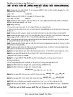 Quan hệ giữa cạnh và góc