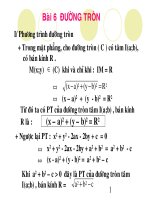bài 6: Đường Tròn