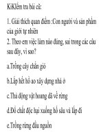 Bài 3.SỰ VẬN ĐỘNG VÀ PHÁT TRIỂN CỦA THẾ GIỚI VẬT CHẤT