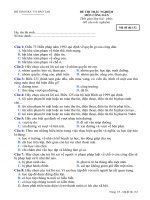 Đề kiểm tra học kì II công dân 6