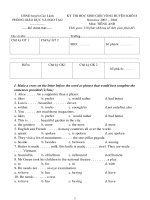 DE THI HSG T.ANH 2003-2004 (KHOI 8)