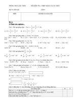 Ôn thi học kì I toán 8 (08-09)