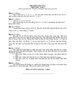 Đề thi dành cho HSG lớp 5 - Đề 2