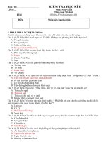 KIEM TRA HOC KI II-NGU VAN 6-LE