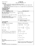 Giáo án Số học 6 (tuần 33)