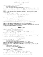 BÀI TẬP NÂNG KÉM