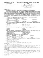 Đề thi thử chuyên văn 9, trường LQĐ - HAI DUONG