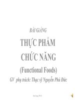 THỰC PHẨM CHỨC NĂNG
