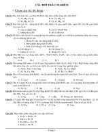 40 cau hoi trac nghiem (THPT Vinh Xuong)