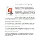 4 website cung cấp khuôn mẫu cho người dùng PowerPoint