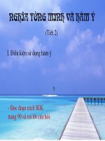 Nghĩa tường minh và hàm ý- T2