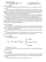Đề thi học sinh giỏi Trường Nguyễn Tri Phương 2005-2006