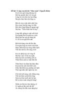 Lỡ làng mưa xuân