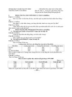 de thi + dap an thi HKI