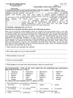 English language test no 4