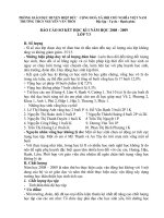 Báo cáo sơ kết HKI