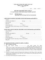 đơn đề nghị chuyển nhượng và nhận chuyển nhượng Trái phiếu chuyển đổi