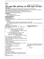 Ngữ văn lớp 8 tuần 5