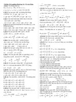 trắc nghiệm và  tự luận 10