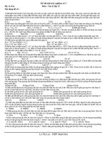 Đề thi thử ĐH 2008- Só 2