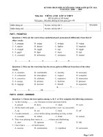 đề thi chọn học sinh giỏi quốc gia 12