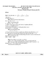 Đề thi HSG toán lớp 9 có đáp án đề 48