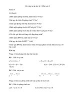 Ôn tập Đại số 8