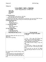 Vào phủ chúa Trịnh