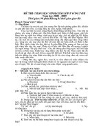 De thi chon Hs gioi lop 5 - vong 8