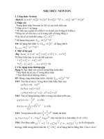 Luyện thi ĐH Phần nhị thuc niu ton