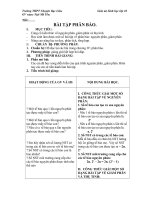 BAI TAP PHAN BAO SH 10 NC