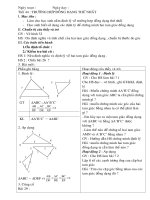 Ba trượng hợp đồng dạng của tam giác