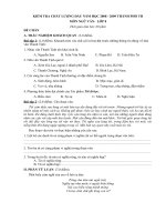 KT chất lượng đầu năm Văn 8 08-09