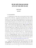 Đổi mới DH ngữ văn 11 theo hướng tích hợp