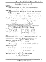 Chuyên đề 4 - Căn bậc 3 - Căn bậc n - Phương trình vô tỉ