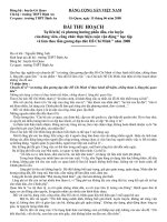 BÀI VIẾT VỀ TƯ TƯỞNG HCM