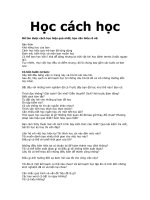học cách học