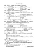 On tập học kì I lóp 10