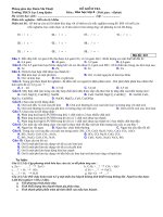 Kiểm tra hóa 8 tiết 46