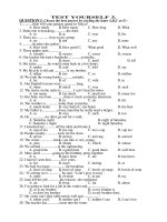 Đề trắc nghiệm luyện thi HSG 07