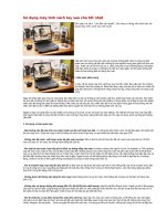 Su dung may tinh sach tay sao cho tot nhat